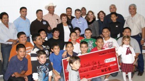 B&G-HEB donation pic