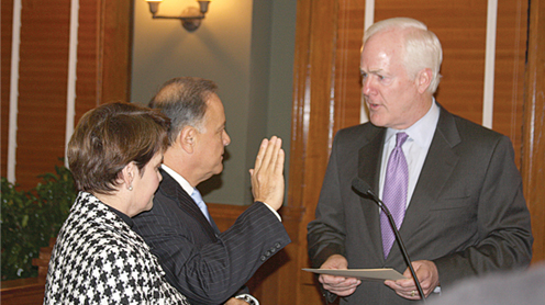 Cascos oath of office pic1 Cascos oath of office pic1