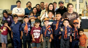 Tiger Cub Scouts tour