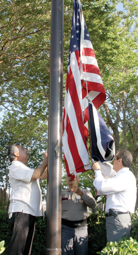 flag raising pic flag raising pic
