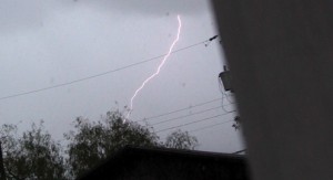 lightning strike
