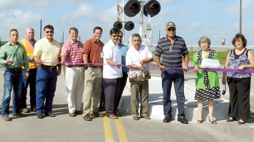 FM 732 ribbon cutting FM 732 ribbon cutting