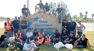 NJROTC cleanup pic1