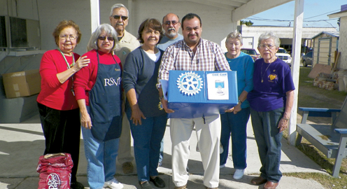 Rotary Pantry donation Rotary Pantry donation