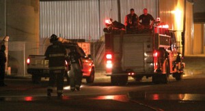tanker fire