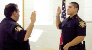 officer sworn in