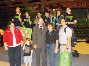 Courtesy photo Rio Hondo High School won first place in the 2013 HESTEC Robotics Day competition.