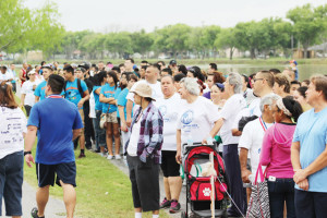 (Photo by Alejandro Leal) The Rio Grande Valley Diabetes Association held its fourth annual run, walk and Zumbathon Saturday at the Heavin Resaca Trail in San Benito.