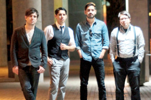 (Courtesy photo) Indie alternative band Vinyl Dharma has members hailing from Brownsville and San Benito. They’re shown here in a promotional photo of the band.