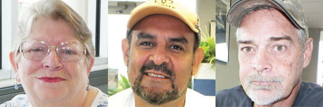 Barbara Smith, 67; Pedro Perez, 58; Tim Bramlett, 58