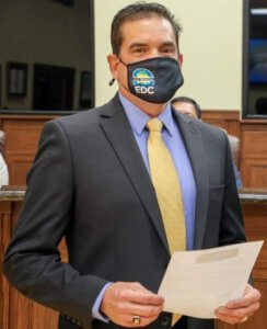 Commissioner Rene Garcia got sworn in Nov.17